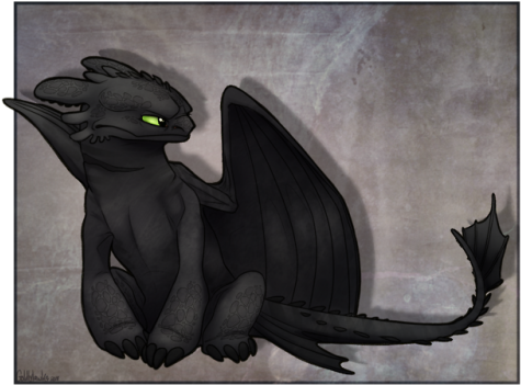 I Had A Bad Day Today So I Drew The Boy To Feel Better - Dragon (500x391), Png Download