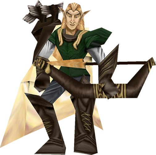 This Is Legolas, I Have Removed The Female Breast So - Cartoon (505x500), Png Download