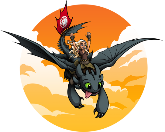Toothless Targaryen - Toothless (571x495), Png Download
