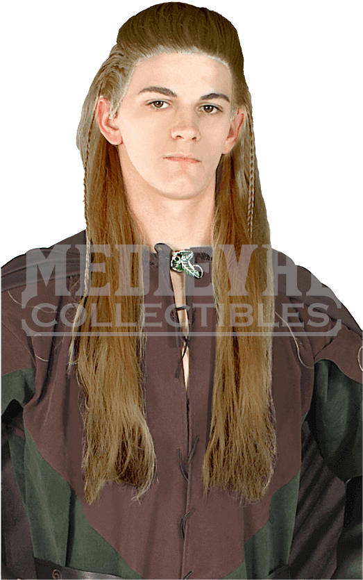 Lotr Legolas Wig - Lord Of Rings Legola Wig (850x850), Png Download