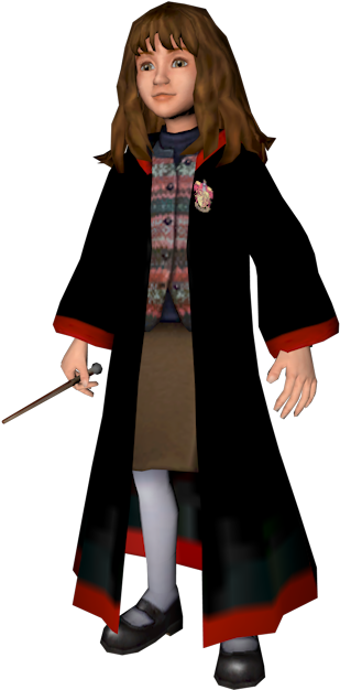 Download Zip Archive - Harry Potter Ps1 Hermione (750x650), Png Download