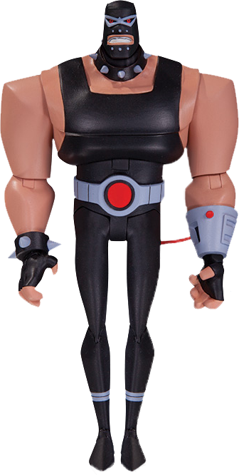 Batman Animated Series Bane Action Figure - Dc Collectibles The New Batman Adventures Bane (336x666), Png Download