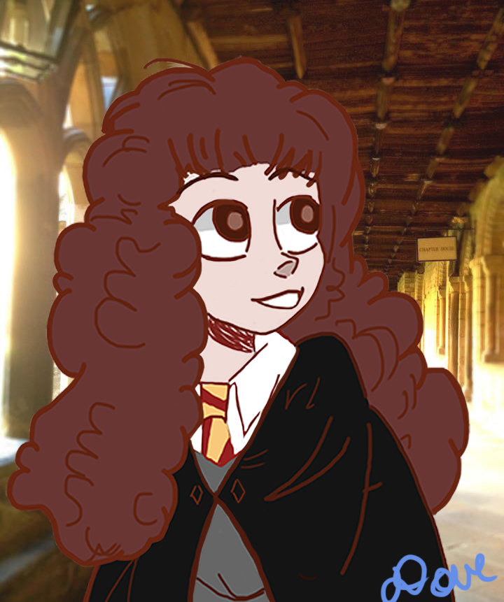 Hermione Drawings On Paigeeworld - Hermione Granger (720x861), Png Download
