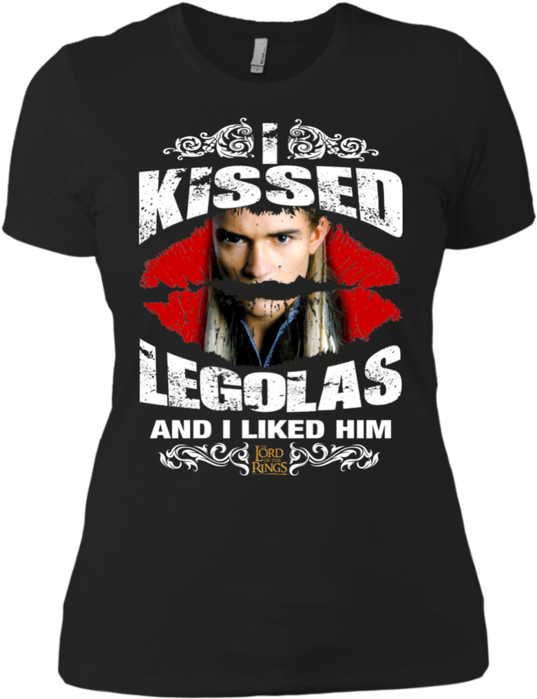 Lip Legolas Shirts I Kissed Legolas And I Liked Him - Lip Legolas Shirts I Kissed Legolas Ts Hoodies Sweatsh (1024x1024), Png Download