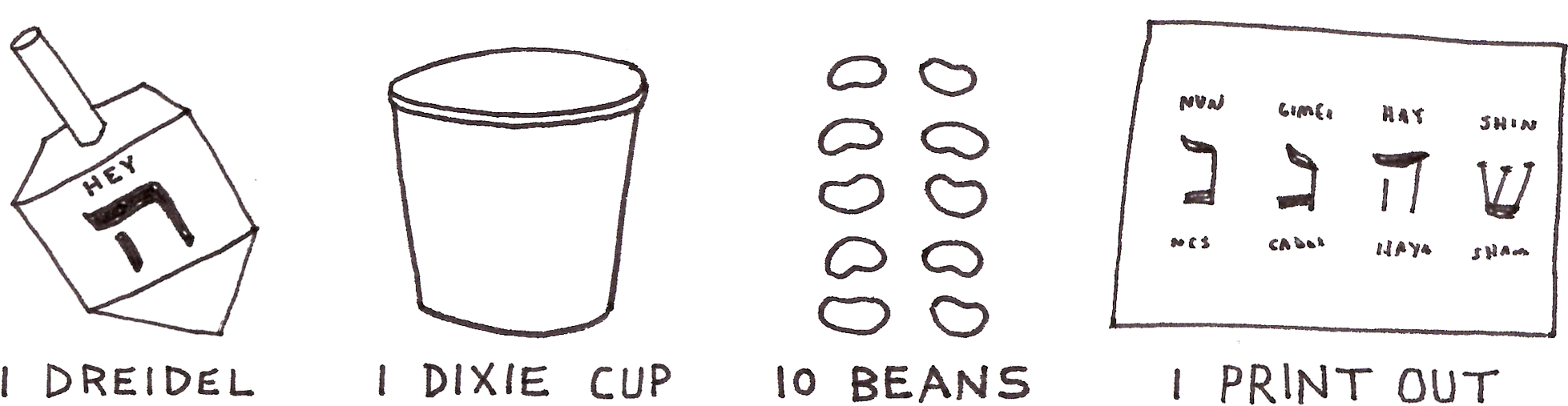 Teach Dreidel In The Class Room - Dreidel (2212x661), Png Download