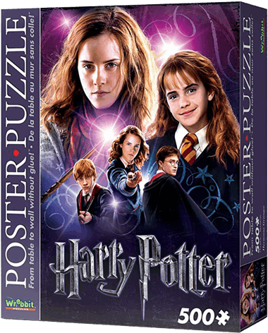 Hermione Granger Poster 500 Piece Jigsaw Puzzle - Harry Potter Hermione Granger Poster Puzzle (600x600), Png Download