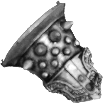 Bane Thrall Officer Shoulder Armor - Sketch (400x400), Png Download