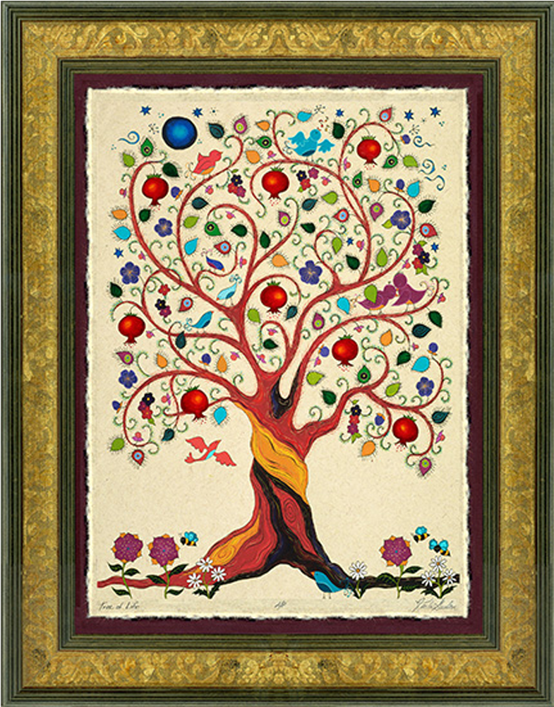 Tree Of Life Lv - Tree Of Life Rosh Hashanah (1000x1000), Png Download