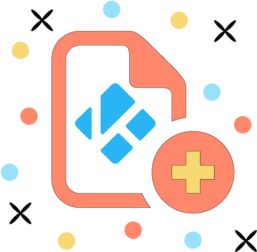 Setup And Getting Started - Kodi (534x534), Png Download