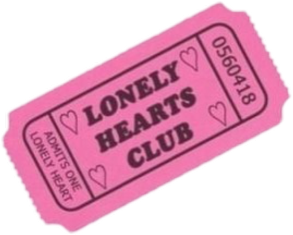 Tumblr Grunge Png Graphic Royalty Free Stock - Lonely Hearts Club (889x713), Png Download