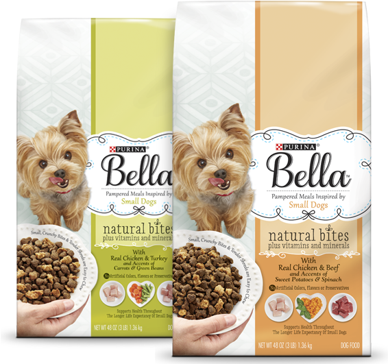 Purina Bella Wet Dog Food Trays Just $0 - Purina Bella Dog Food (584x541), Png Download
