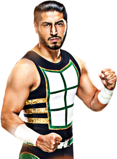 Image Result For Mustafa Ali Wrestler - Mustafa Ali Render 2017 (425x566), Png Download