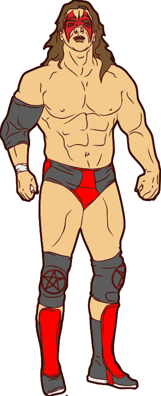 Wrestler Clipart Freestyle Wrestling - Pro Wrestling Clip Art (326x800), Png Download