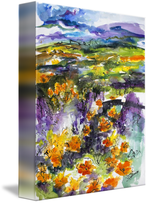 Go To Image - Watercolor Painting (469x650), Png Download