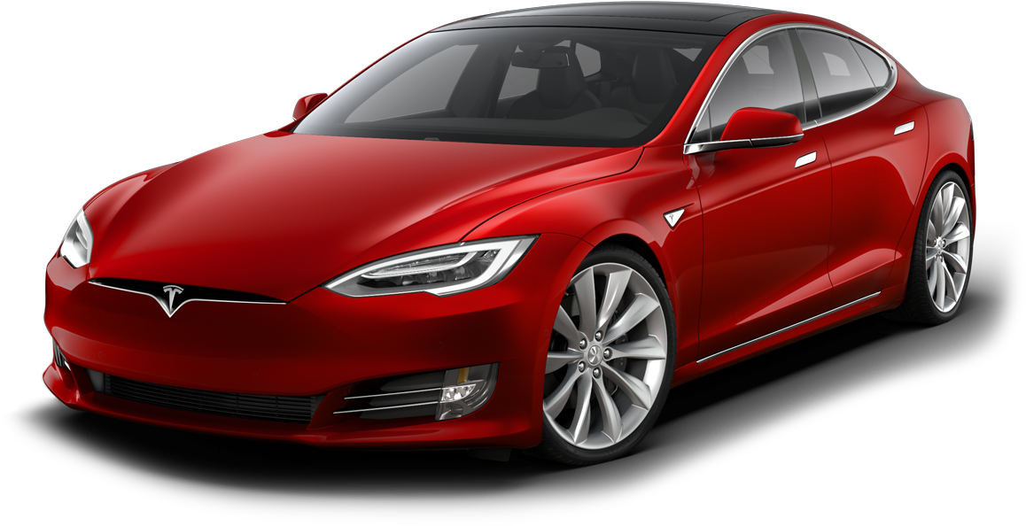 Tesla Model S Png (1387x600), Png Download