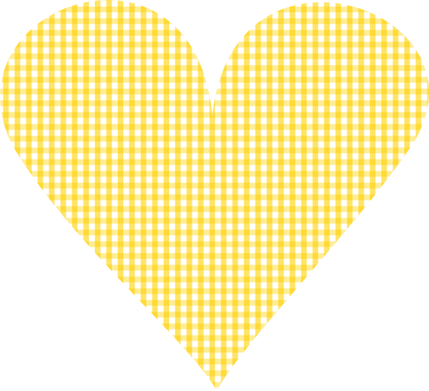 Free Digital Heart Scrapbooking Embellishment - Plaid Heart Png (849x775), Png Download