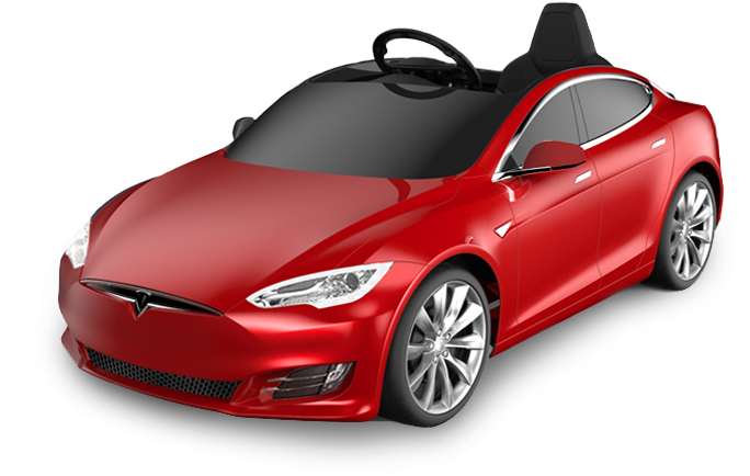 Tesla Kids Car Tesla For Kids Model S Battery Powered - Tesla Model S (800x487), Png Download