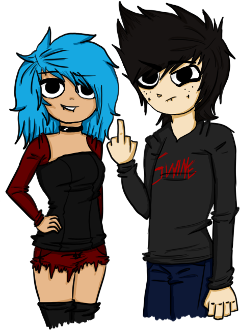 Total Drama Island Fancharacters Images Again I Dont - Scott Pilgrim Fan Characters (750x740), Png Download