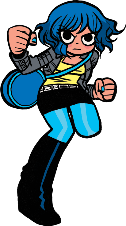 Http - //static - Tvtropes - M4z0hlpedv1ro3irro1 540 - Scott Pilgrim Characters Ramona Flowers (411x734), Png Download