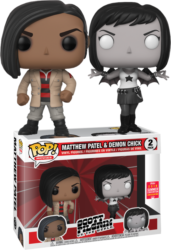 Scott Pilgrim Vs The World - Matthew Patel Funko Pop (699x1023), Png Download