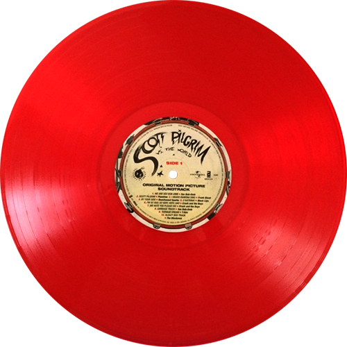 Scott Pilgrim Vs - Scott Pilgrim Vinyl Record (500x500), Png Download