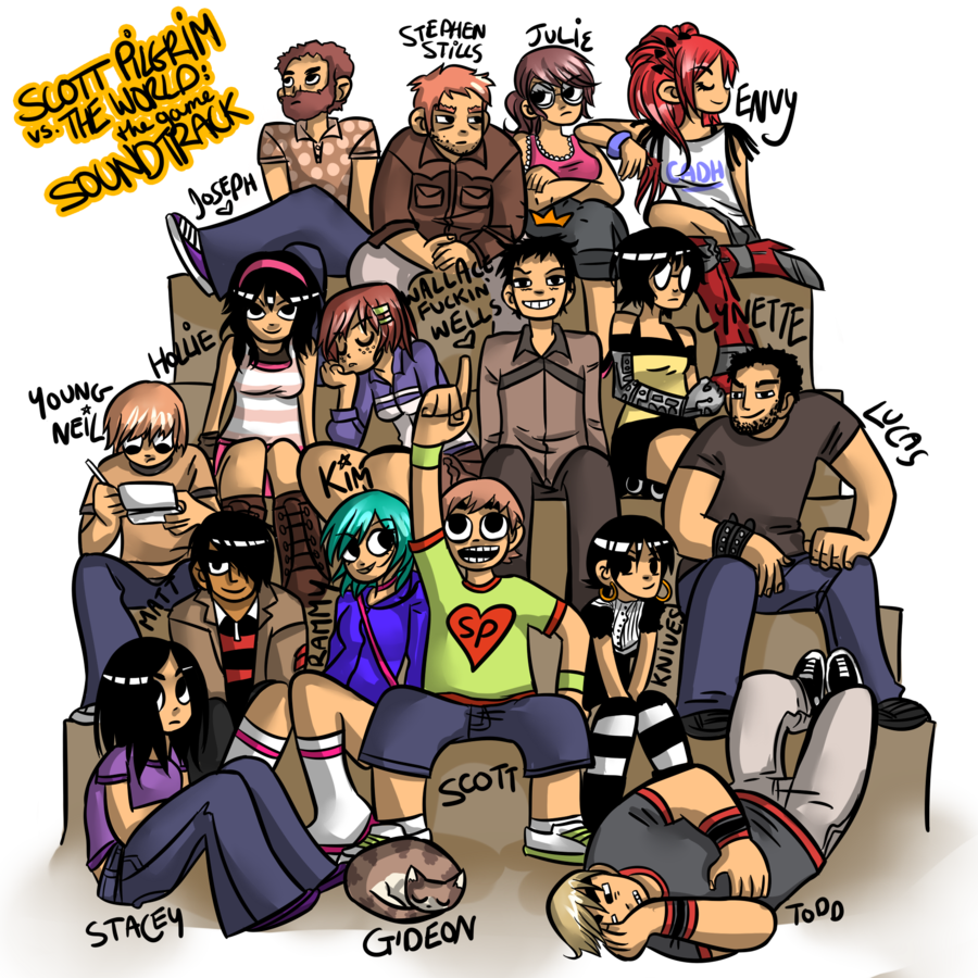 Scott Pilgrim Image - Scott Pilgrim Vs The World (500x500), Png Download