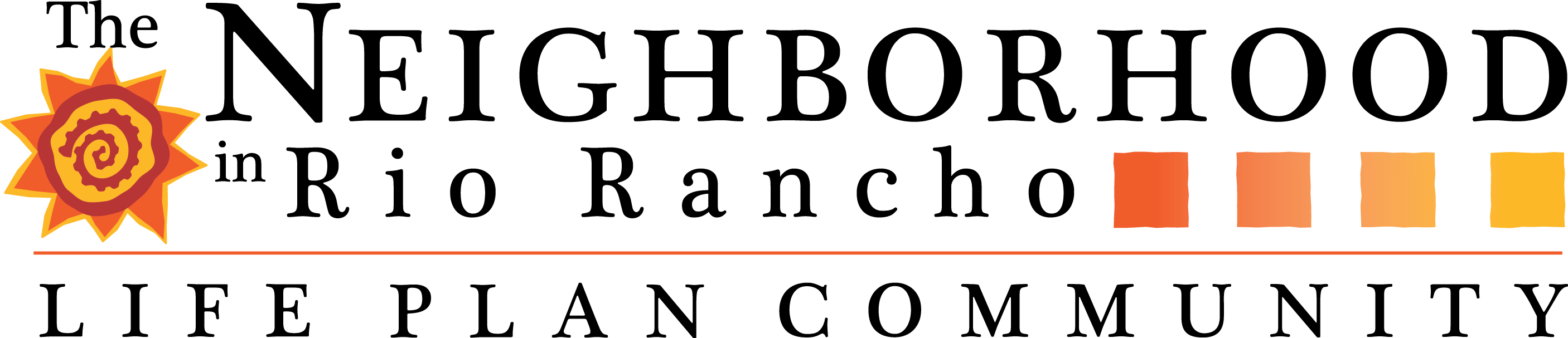 Neighborhood Rio Rancho (2812x607), Png Download