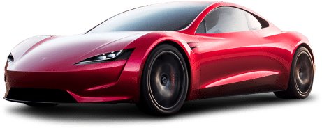 Tesla Roadster Base - Tesla Roadster 2018 Png (480x350), Png Download