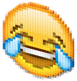 View Cursor On T-shirt - Face With Tears Of Joy Emoji (330x418), Png Download