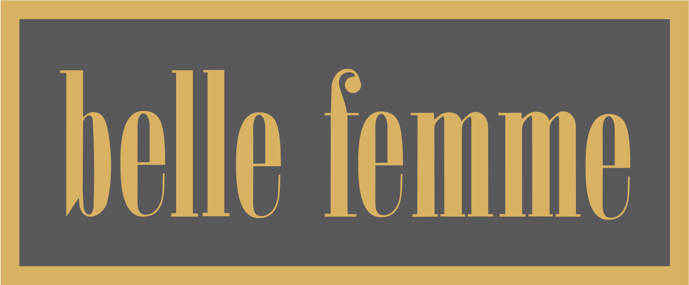 Belle Femme 01 Logo Png Transparent - Belle Femme Logo (2400x2400), Png Download