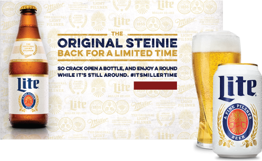At Miller Brewing Company, Quality Is Put Above All - Lite (a Fine Pilsner) Beer Long Sleeve T-shirt (530x325), Png Download