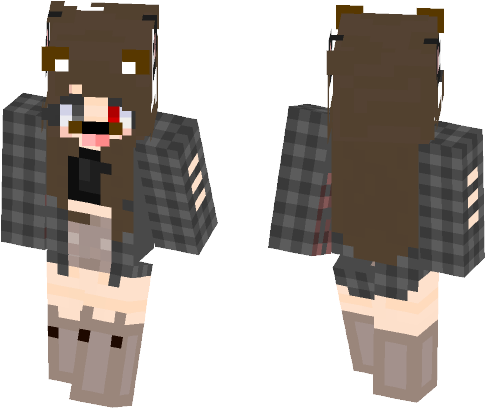 Demon Dog Filter - Lil Uzi Vert Minecraft Skin (584x497), Png Download