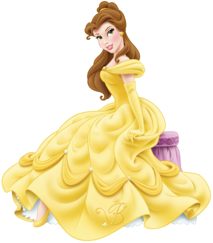 Free Library Disney By Lab Pro On Deviantart Labpro - Belle Transparent Disney Princess Belle Png (422x480), Png Download