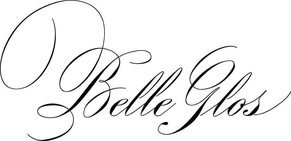Logos - Belle Glos Wine Logo (1000x484), Png Download