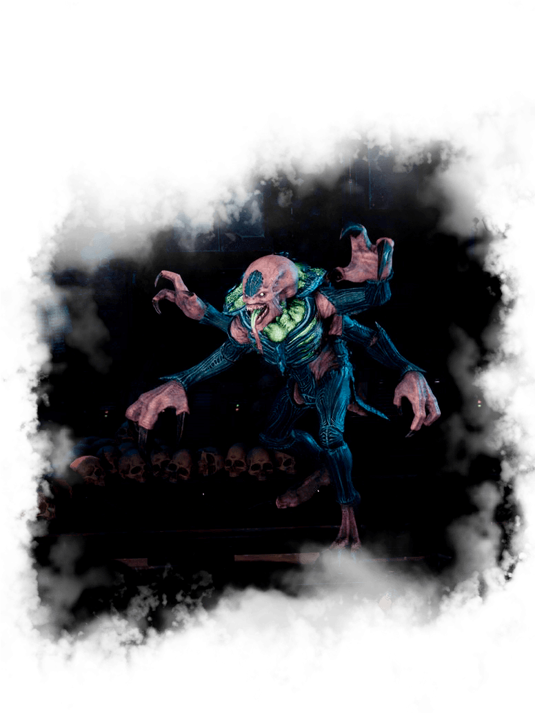Miasmic - Genestealer (775x1111), Png Download