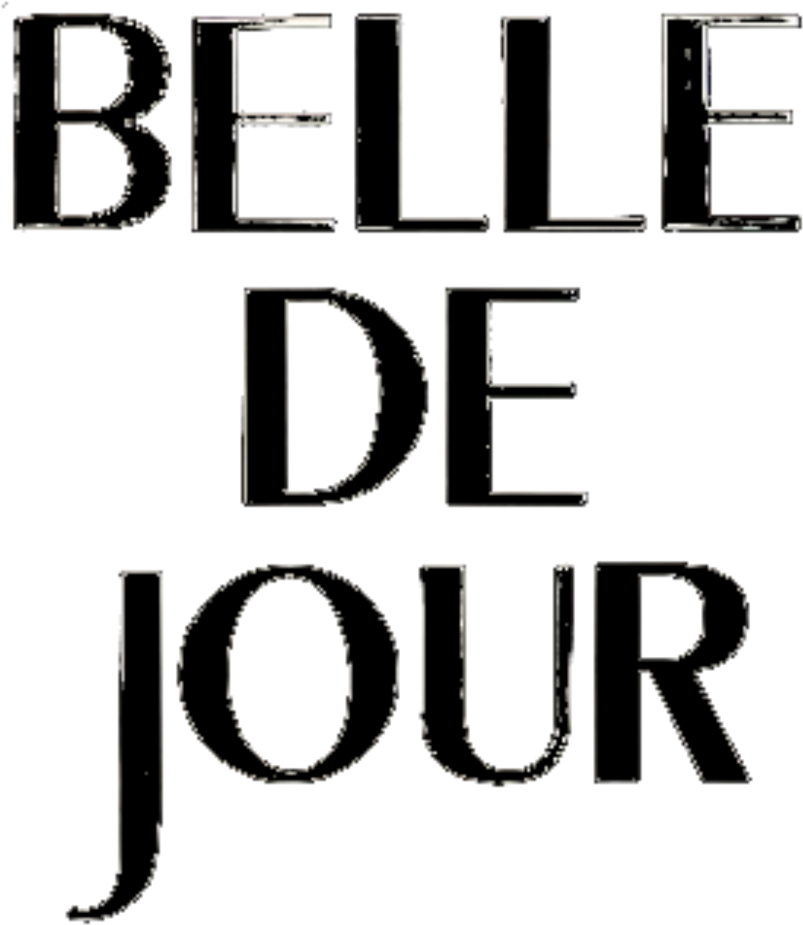 Belle De Jour Black Vertical Logo - Belle De Jour Poster (1920x2082), Png Download