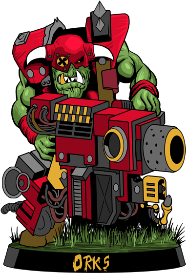 Warhammer Clipart Transparent - Warhammer 40,000 (384x576), Png Download