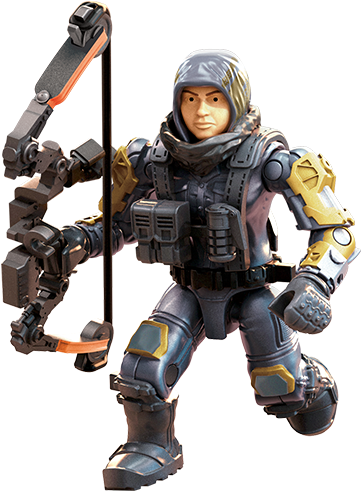 Figures & Accessories - Mega Construx Cod Outrider (500x500), Png Download