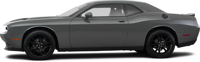 Sxt 2018 Dodge Challenger Coupe Sxt - Mustang Convertible 2018 Black (700x220), Png Download