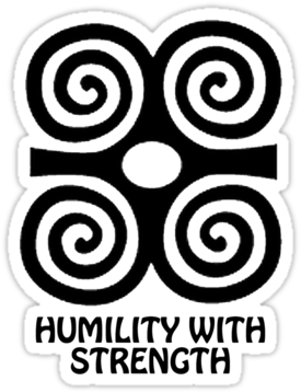 Humility Symbol - Google Search - Adinkra Symbol For Strength (375x360), Png Download
