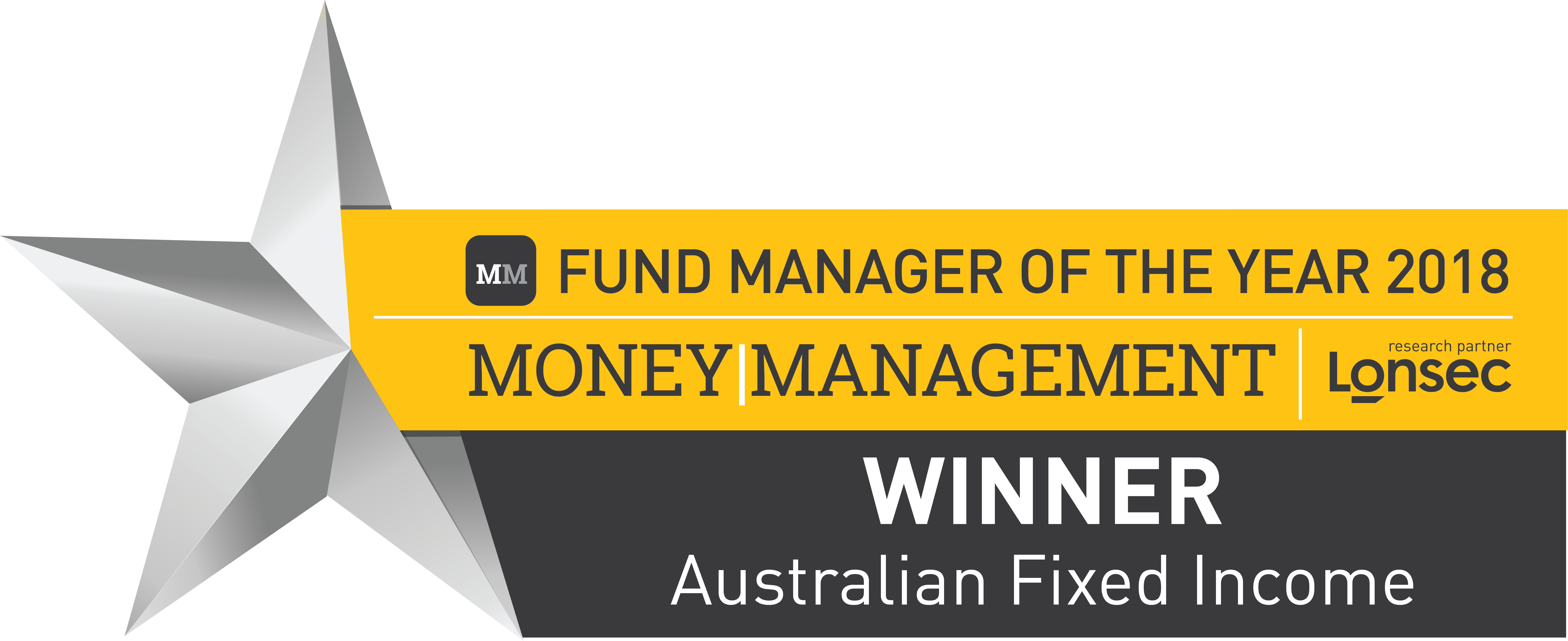 Zenith Investment Partners Fund Manager Of The Year - Lonsec (7469x3056), Png Download