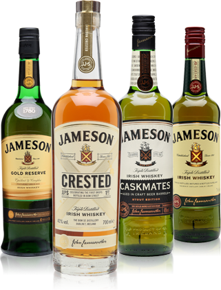 See The Full Range - Jameson Crested Blended Irish Whiskey (321x420), Png Download