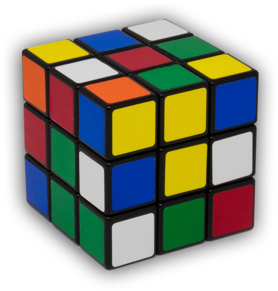 Rubiks3 - 80s Png (1000x993), Png Download
