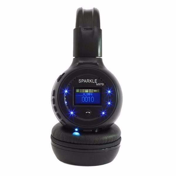 Zealot B570 Foldable Hifi Stereo Wireless Bluetooth - Hi-fi Foldable Wireless Bluetooth Headset Super Bass (600x600), Png Download