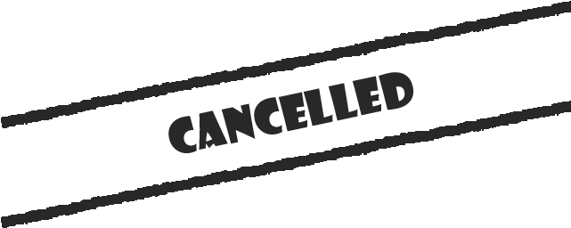 Cancelled - Calligraphy (650x261), Png Download
