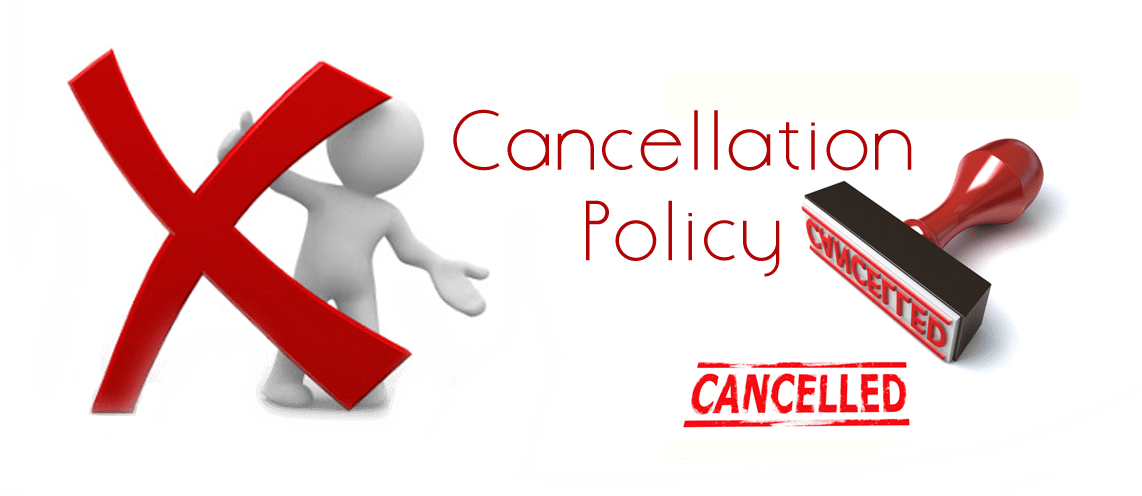 Please Submit Any Cancellation Via E-mail To Help@buzykart - Policy Cancellation (1142x496), Png Download