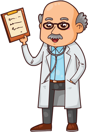 Doctor Clipart Transparent - Doctor Transparent (387x537), Png Download