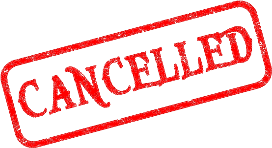 Birthday Party Cancellation Note (600x450), Png Download