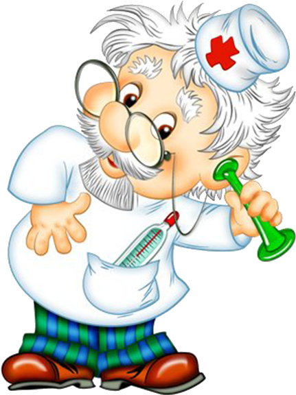 Doctor Clipart Cartoon - Funny Doctor Clipart (600x600), Png Download