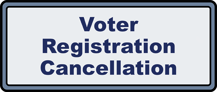Voter Regcancel Button - Societies Registration Act Logo (705x300), Png Download